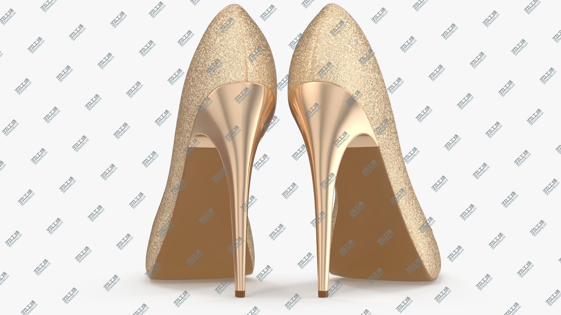 images/goods_img/202105074/Womens Shoes Gold 3D model/5.jpg